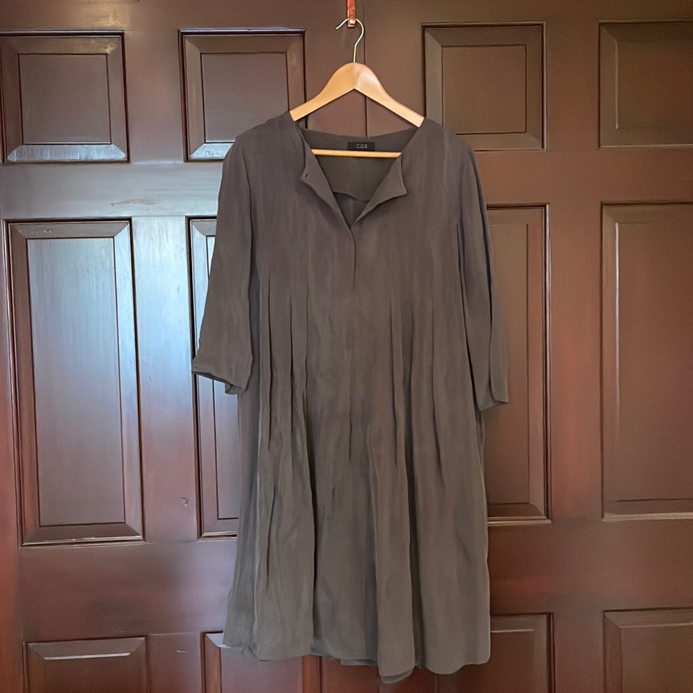 COS midi smock dress size 8